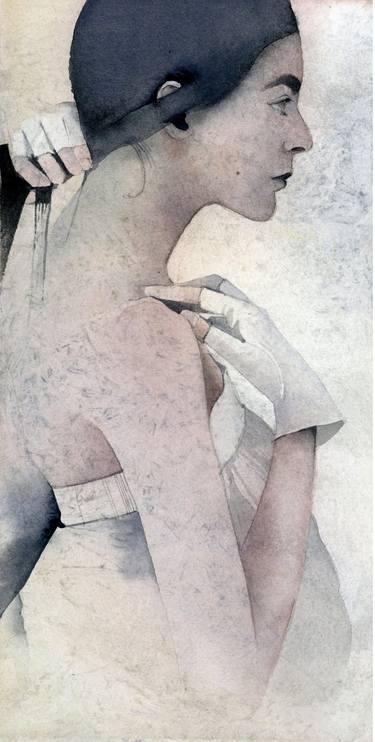 Original Realism Women Paintings by Muha Zekotuha
