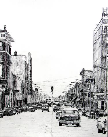Main Street, Miami, Oklahoma, 1957 thumb