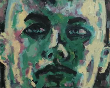 Original Expressionism Men Paintings by Aleksandar Boskovic