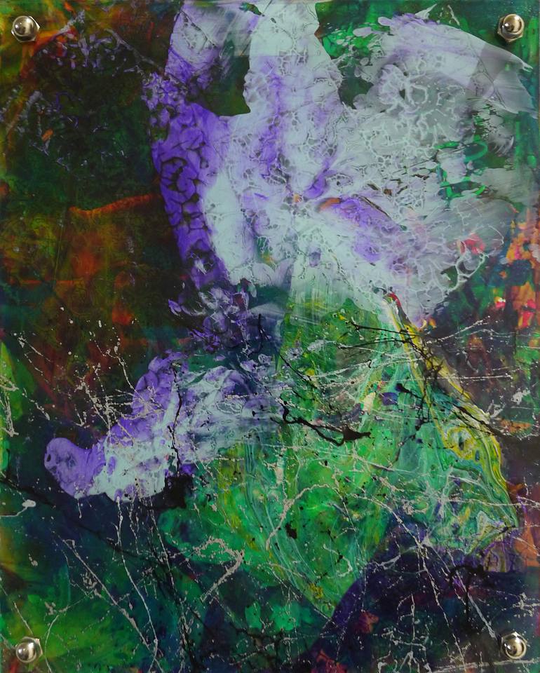 Purple Haze Painting by Janetta Smith | Saatchi Art