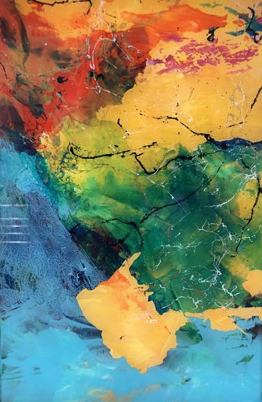 Original Abstract Paintings by Janetta Smith