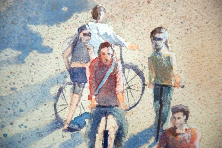 Original Figurative Other Painting by Dorota Bousquet