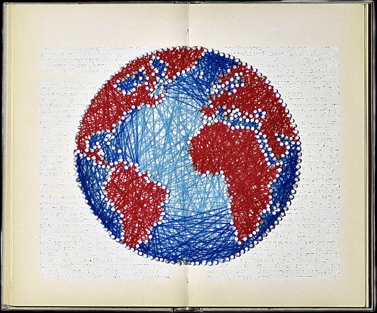 Original World Culture Drawing by Dado Schapira