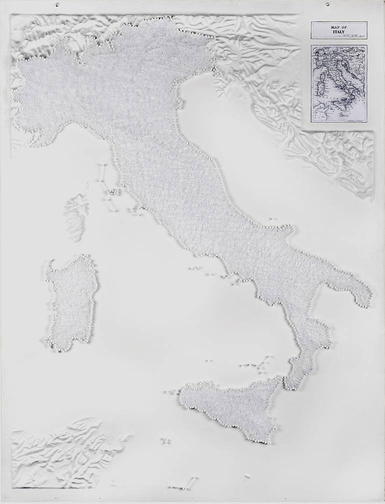 Italia White - Print