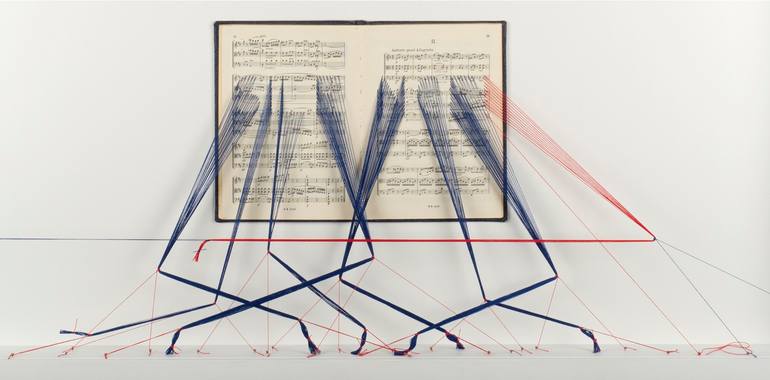 Original Contemporary Music Painting by Dado Schapira
