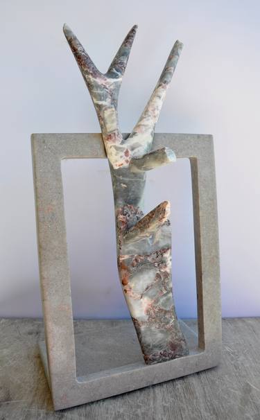 Original Abstract Nature Sculpture by Simon Burns-Cox