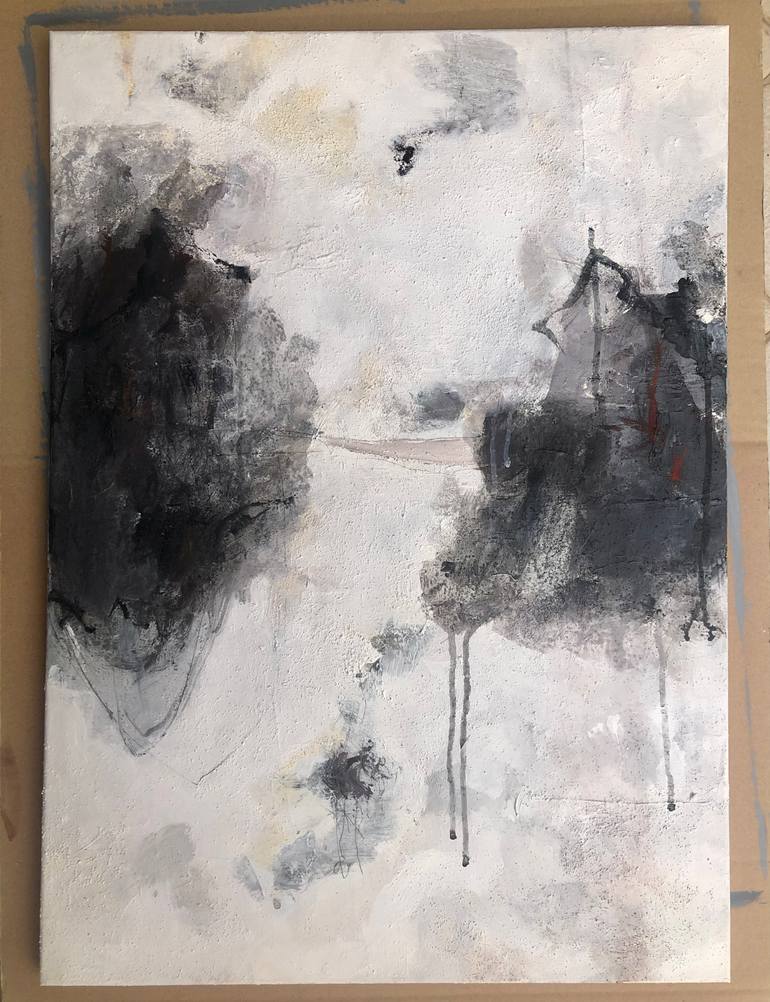 Original Abstract Expressionism Abstract Painting by Ilaria Dessí