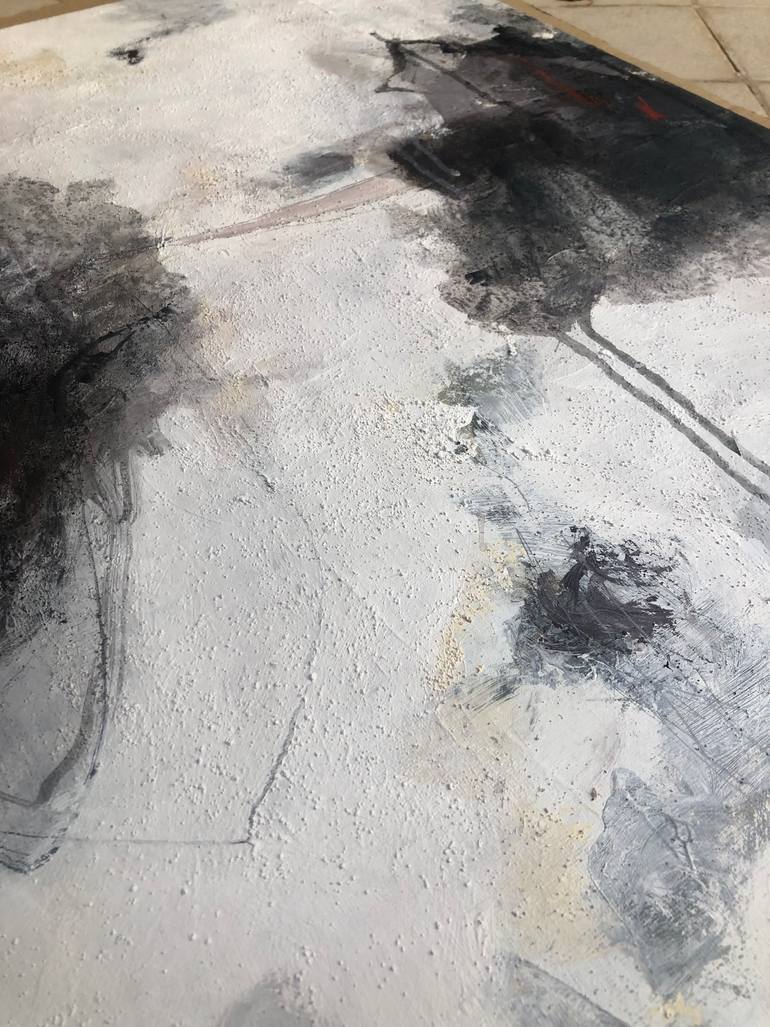 Original Abstract Expressionism Abstract Painting by Ilaria Dessí