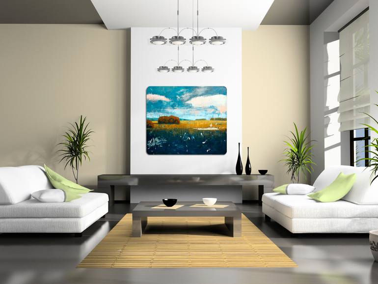Original Abstract Nature Painting by James Armstrong