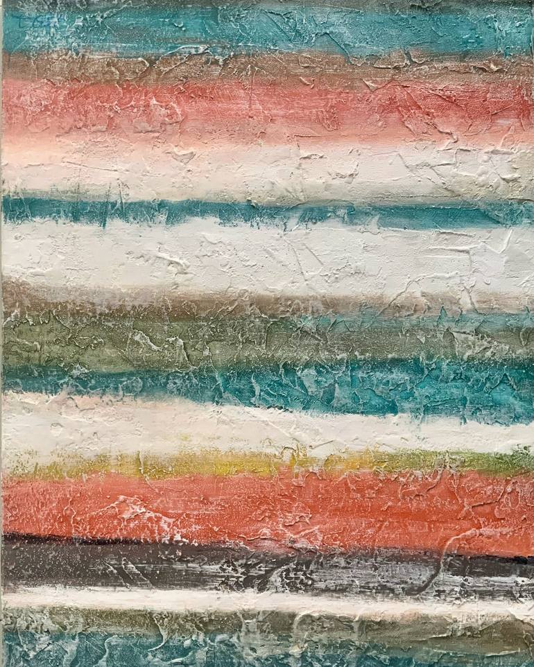 Original Abstract Painting by Holly Blanton  Abstract Art on Canvas  Color Study