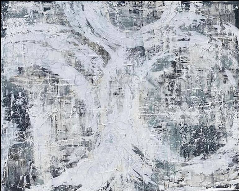 Original Abstract Painting by Holly Blanton  Contemporary Art on Canvas  Molecular Level
