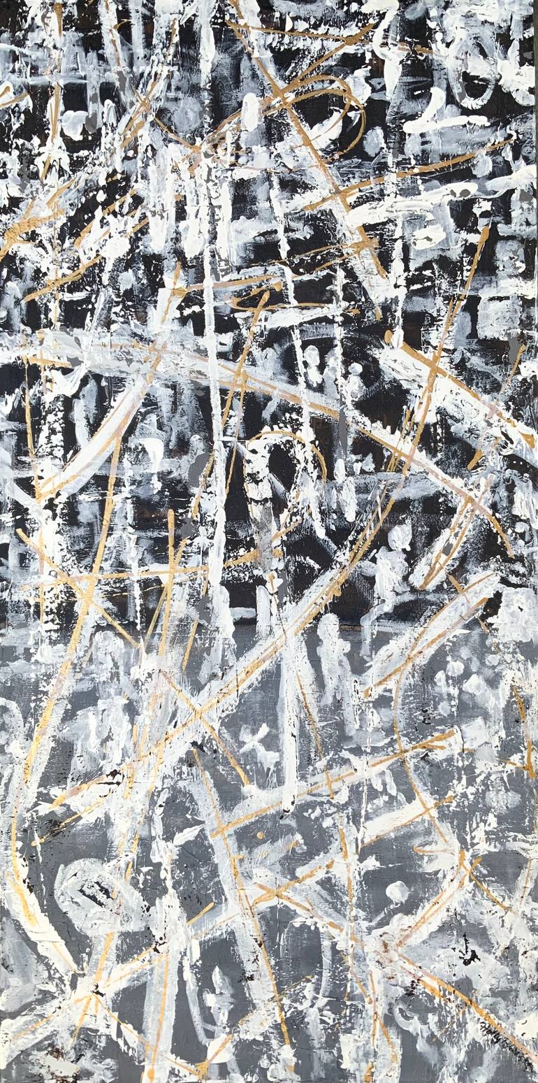 Original Abstract Painting by Holly Blanton  Abstract Art on Canvas  What Makes Me Happy