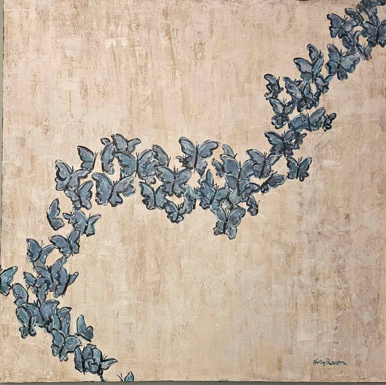 Original Animal Painting by Holly Blanton  Contemporary Art on Canvas  Come Fly Away
