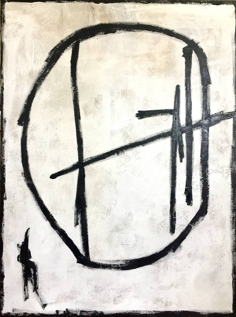Original Abstract Painting by Holly Blanton  Abstract Expressionism Art on Canvas  Protection Story