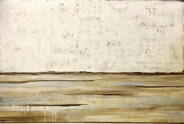 Original Abstract Beach Paintings by Holly Blanton