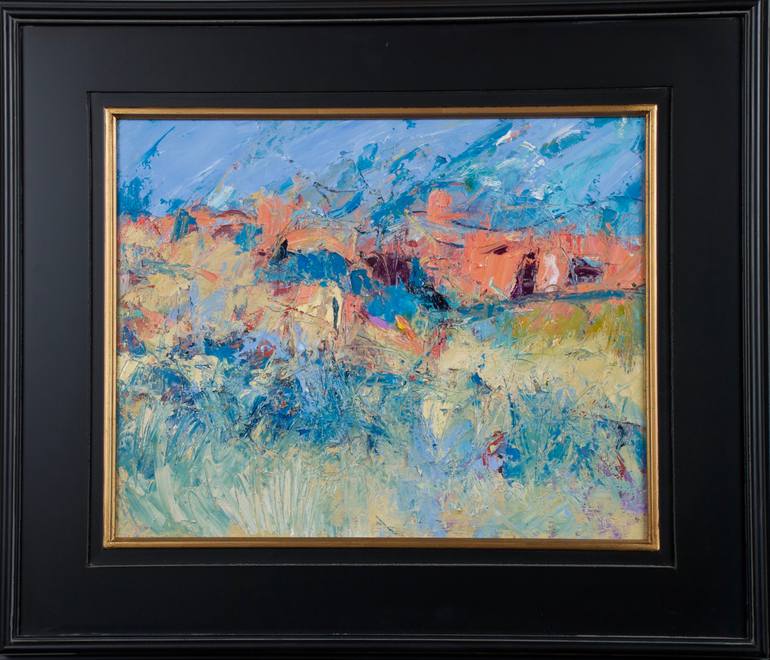 Original Expressionism Landscape Painting by Trish Weeks
