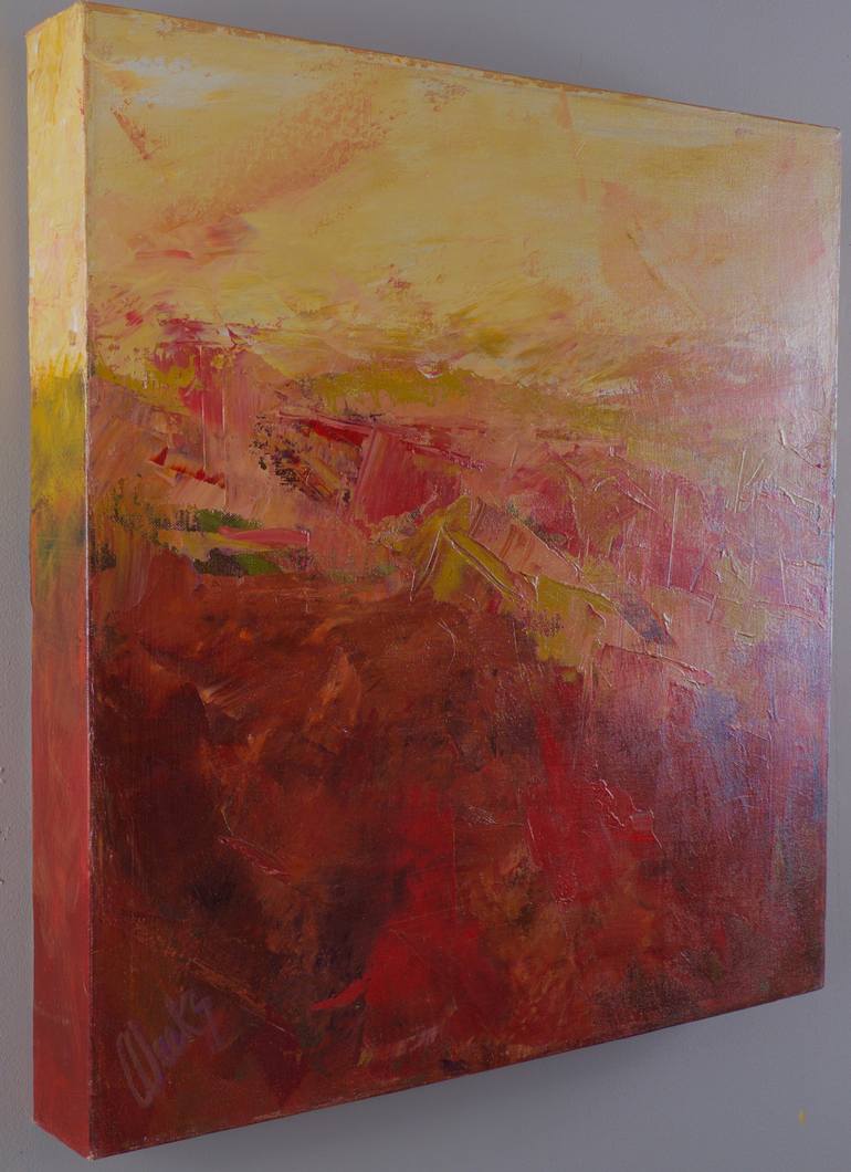 Original Abstract Expressionism Abstract Painting by Trish Weeks