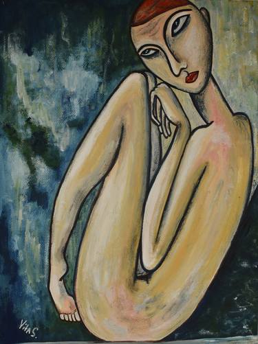 Print of Nude Paintings by Vitalina Sitsko