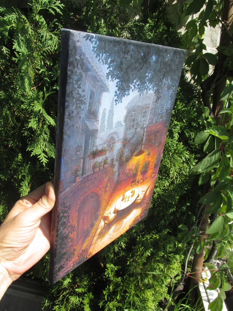 Original Contemporary Architecture Painting by Gorg Artist