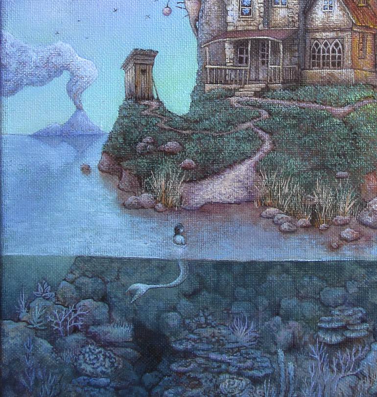 Original Contemporary Architecture Painting by Gorg Artist