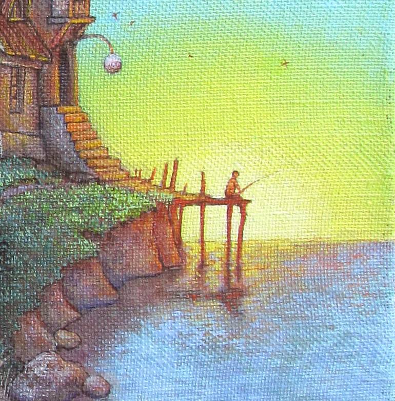 Original Contemporary Architecture Painting by Gorg Artist