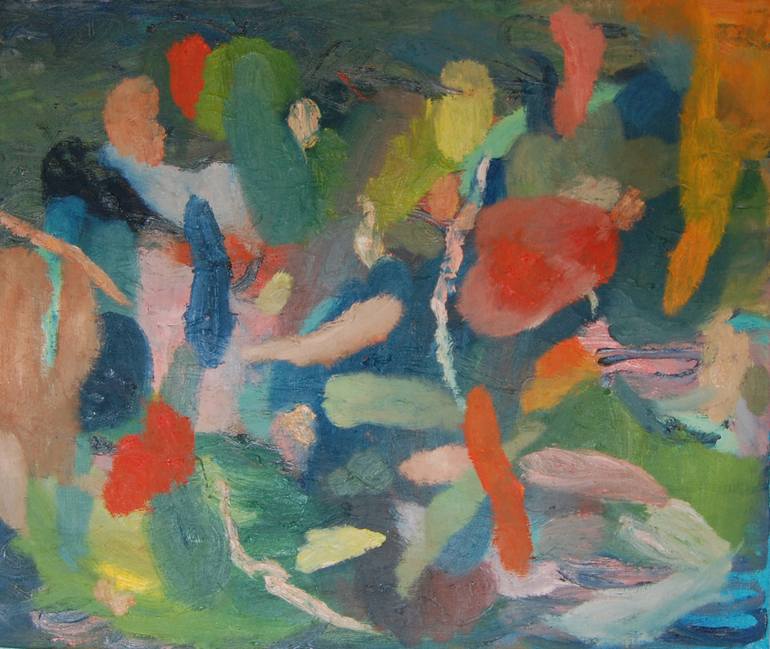 Original  Painting by christian angriman