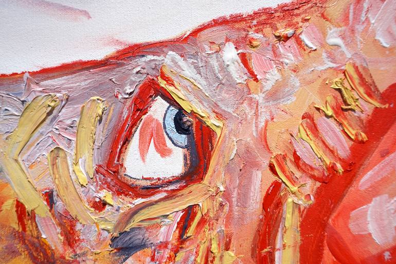 Original Conceptual Abstract Painting by Frederick Mazezky