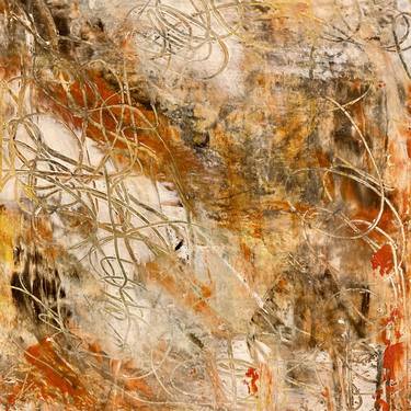 Original Abstract Expressionism Abstract Painting by Cheryl Mccardle