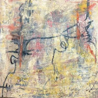 Original Abstract Expressionism Abstract Painting by Cheryl Mccardle