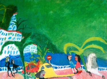 Print of Expressionism Beach Paintings by Altai Sadiqzade