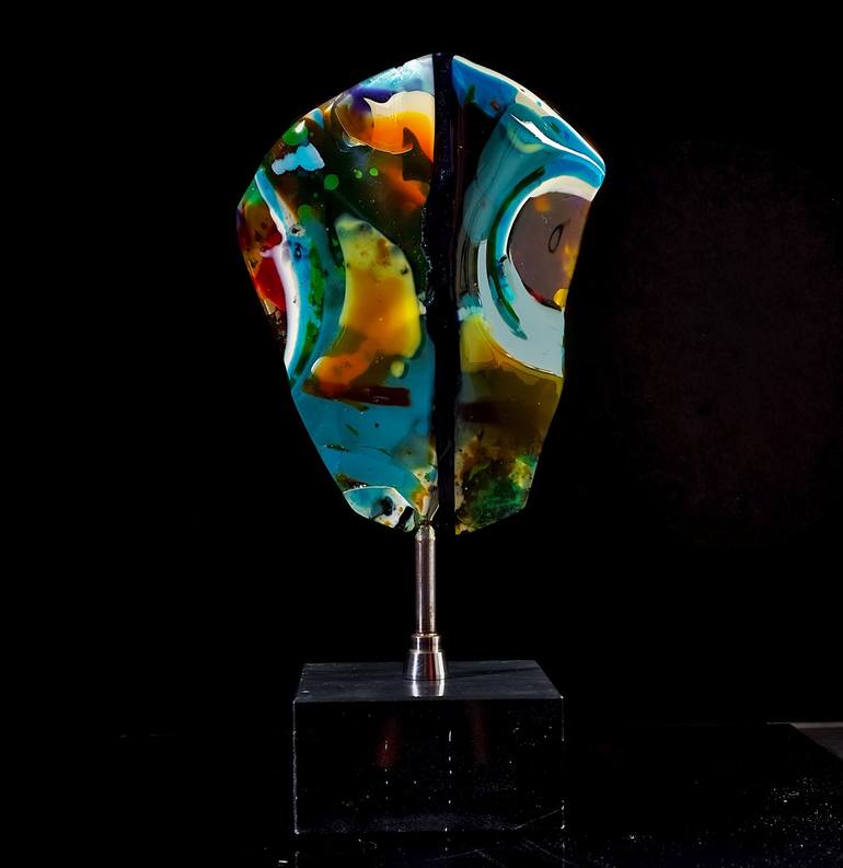 Original Abstract Sculpture by David Diaz