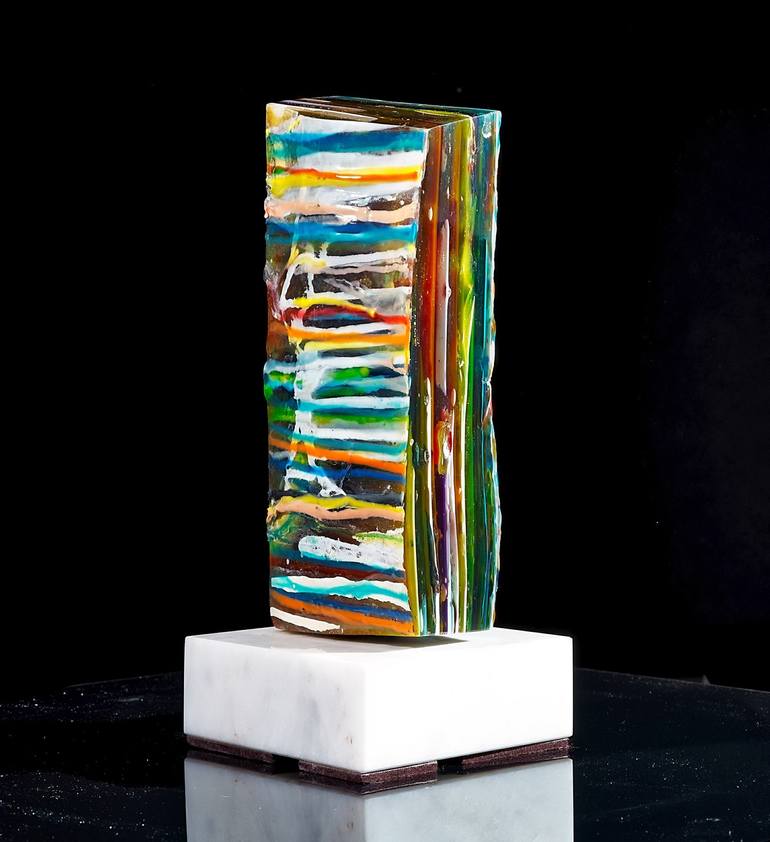 Original Abstract Sculpture by David Diaz