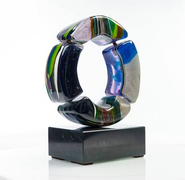 Original Abstract Sculpture by David Diaz