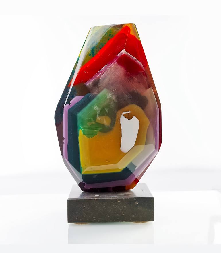 Original Abstract Expressionism Abstract Sculpture by David Diaz