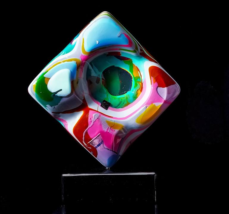 Original Abstract Sculpture by David Diaz