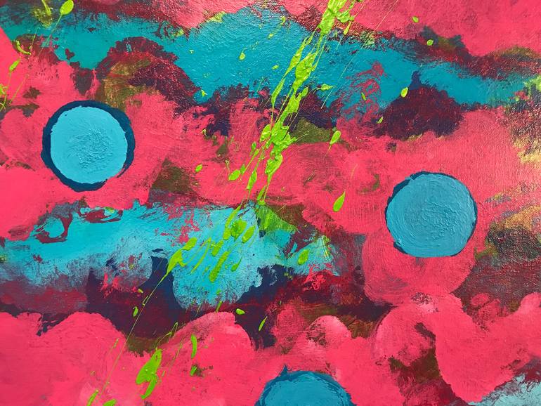 Original Abstract Landscape Painting by Roberta Jean Smith