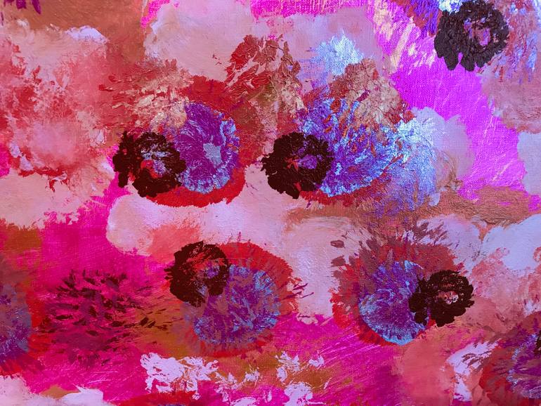 Original Abstract Expressionism Landscape Painting by Roberta Jean Smith