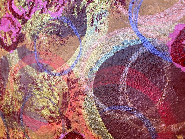 Original Abstract Expressionism Landscape Painting by Roberta Jean Smith