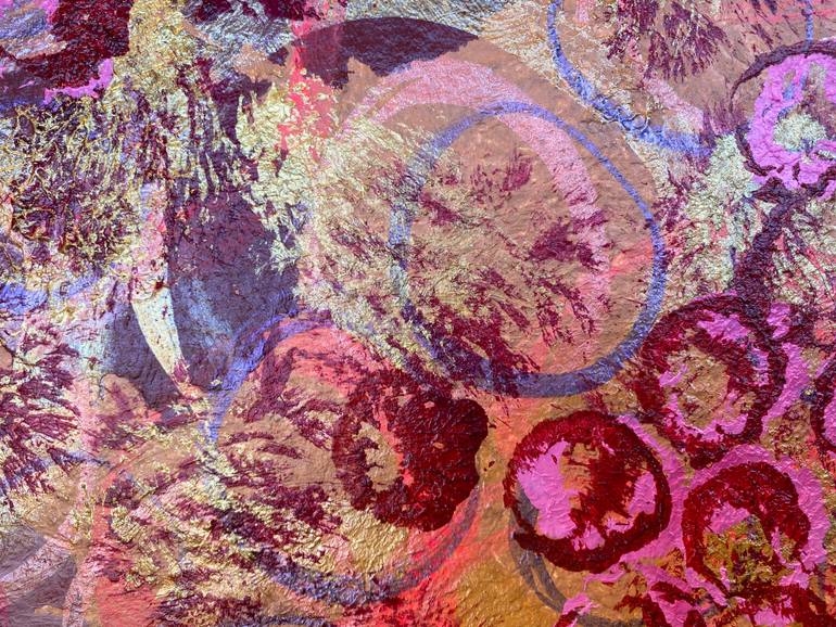 Original Abstract Expressionism Landscape Painting by Roberta Jean Smith