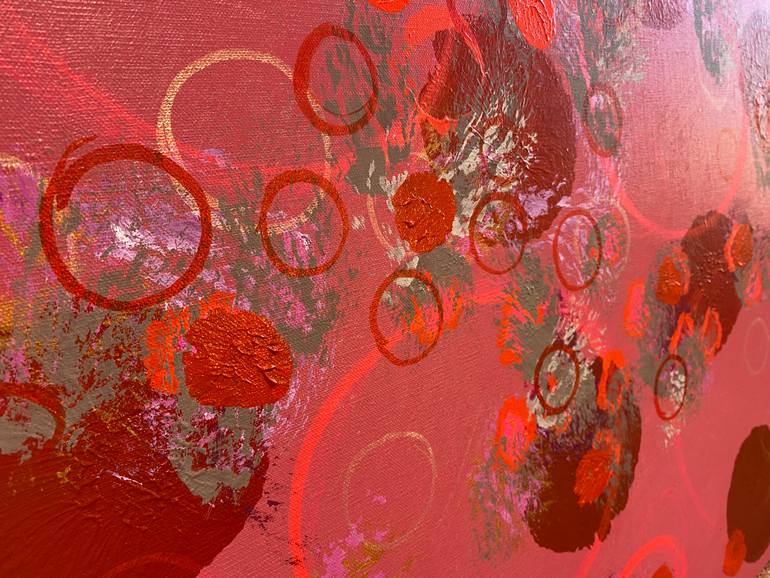 Original Surrealism Landscape Painting by Roberta Jean Smith