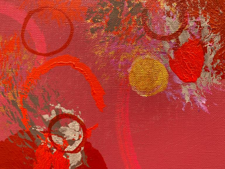 Original Surrealism Landscape Painting by Roberta Jean Smith