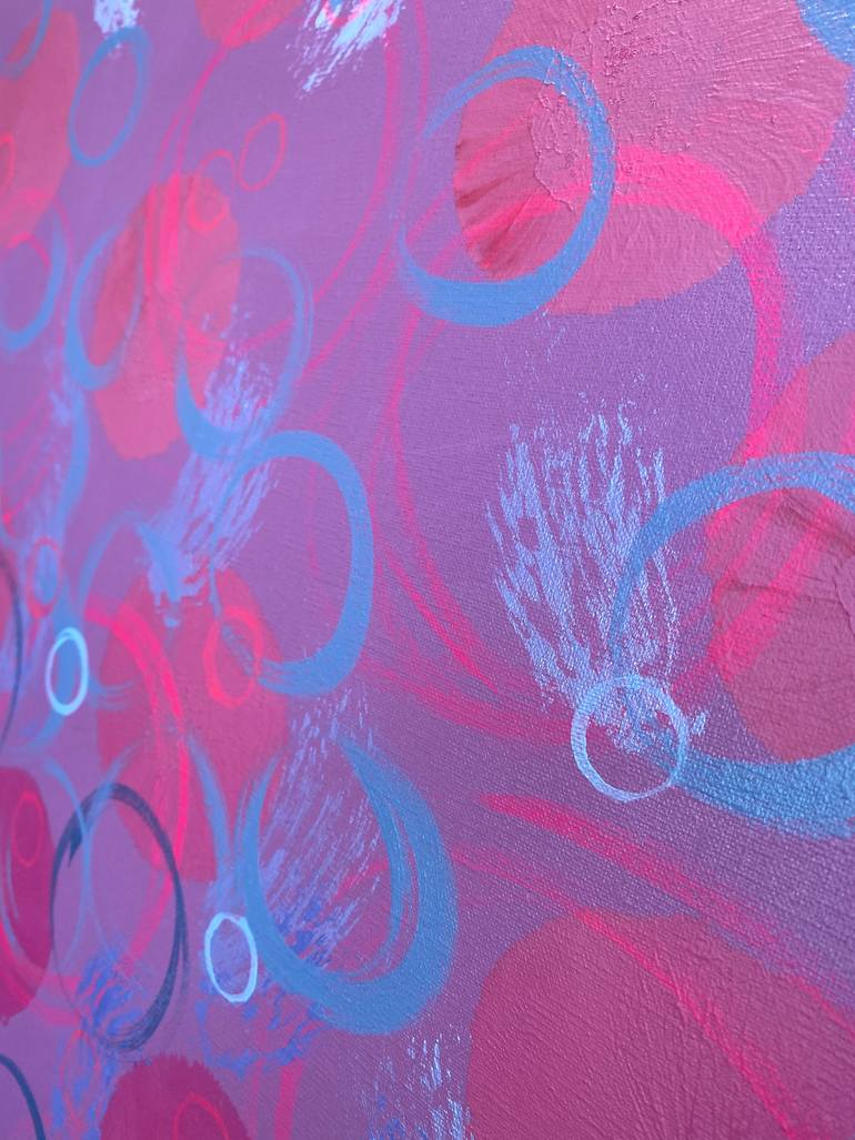 Original Abstract Expressionism Landscape Painting by Roberta Jean Smith