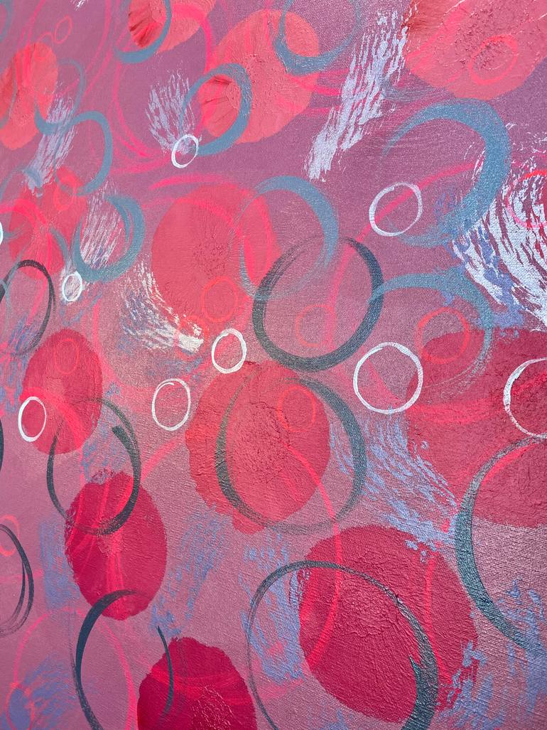 Original Abstract Expressionism Landscape Painting by Roberta Jean Smith