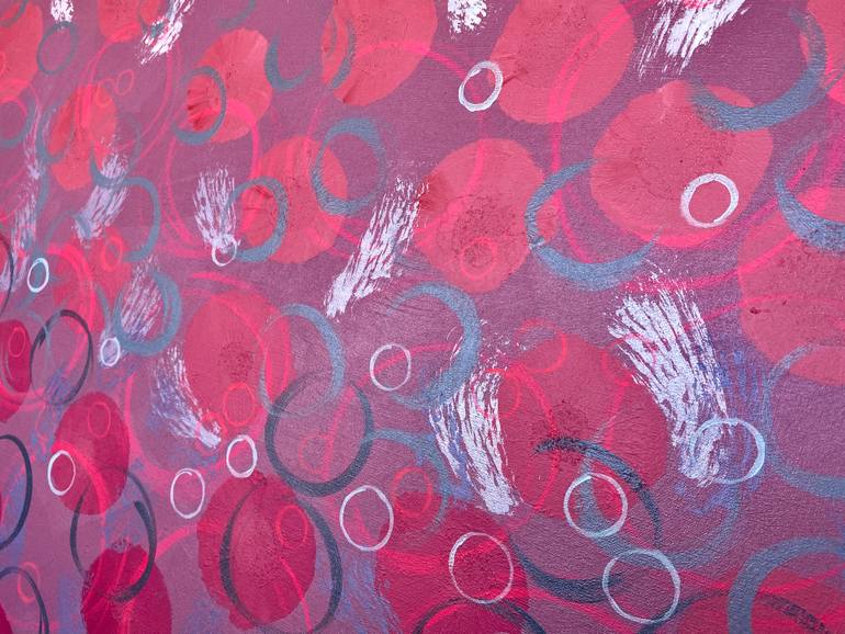 Original Abstract Expressionism Landscape Painting by Roberta Jean Smith