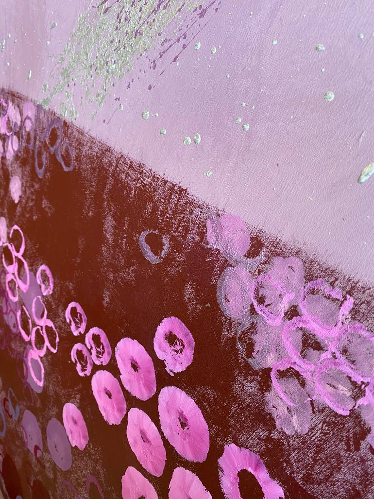 Original Abstract Expressionism Landscape Painting by Roberta Jean Smith