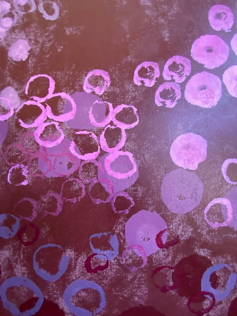 Original Abstract Expressionism Landscape Painting by Roberta Jean Smith