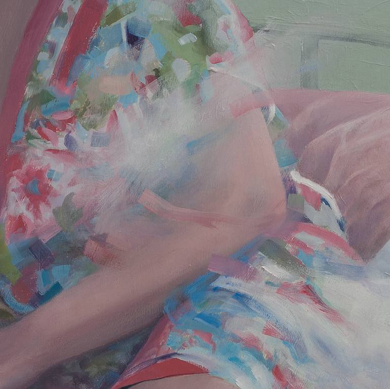 Original Figurative Women Painting by Larry Hofmann