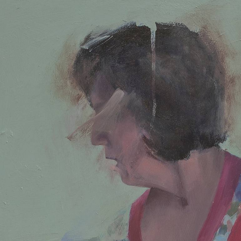 Original Figurative Women Painting by Larry Hofmann