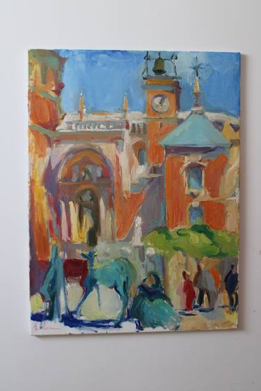 Print of Fine Art Architecture Paintings by Olha Hovtvian