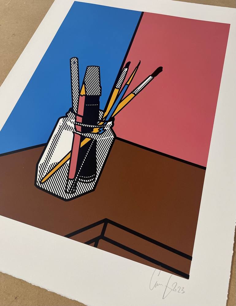Original Contemporary Still Life Printmaking by Gerry Buxton